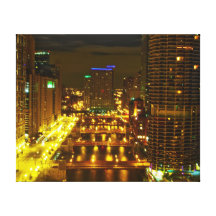 Chicago 2010 canvasdukar med gallerikvalitet