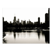 Chicago - beskådar från den blåsiga staden vykort