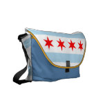 Chicago flaggamessenger bag