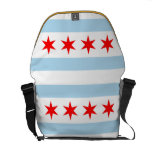 Chicago flaggamessenger bag