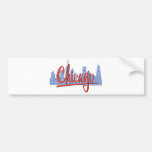 CHICAGO-RED BILDEKALER