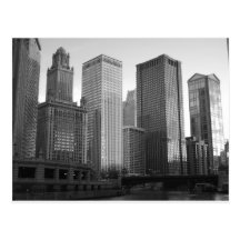 Chicago River Vykort
