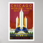 Chicago världs affisch för mässa