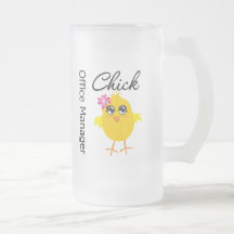 Chick för kontorschef mugg