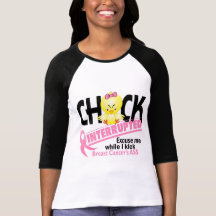 Chicken avbröt bröstcancer 2 tee shirt