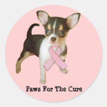 Chihuahuabröstcancerklistermärke