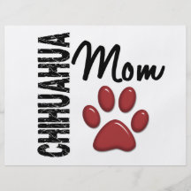Chihuahuamamma 2 flygblad designs