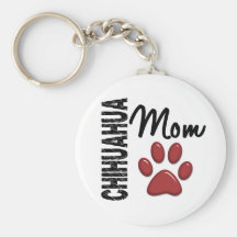 Chihuahuamamma 2 nyckelringar