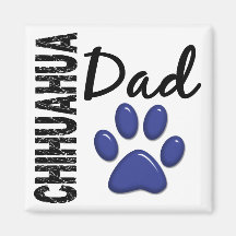 Chihuahuapappa 2 kylskåpmagneter