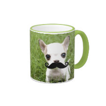 Chihuha mustasch kaffe kopp