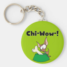Chihuhua Chi-Wow T-tröja och gåvor Nyckelring