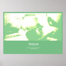 "Child" Poster - Green Horizontal
