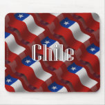 Chile som vinkar flagga musmattor