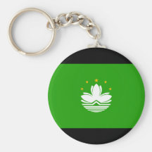 ChinaMacao flagga Nyckel Ring