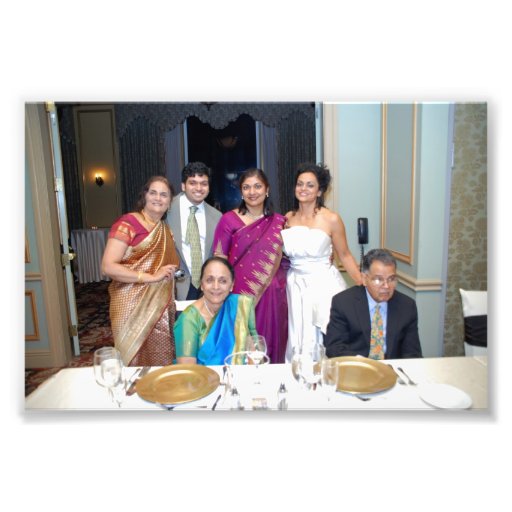 Chitra & Jeffrey: Gifta sig Fototryck