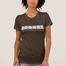 Choklad det nödvändigaste inslag t shirts