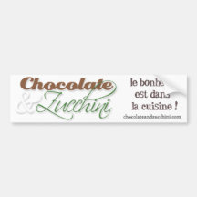 Choklad- & Zucchinibildekal
