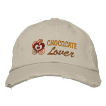 Chokladälskare Broderad Baseball Keps