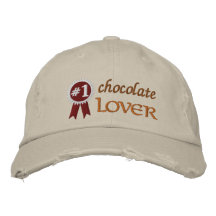 Chokladälskare Broderad Keps