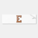 Chokladbrev E Bildekal