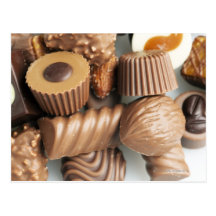 choklader vykort