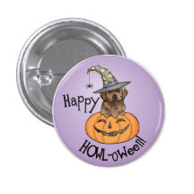 Chokladlabb Halloween Knapp Med Nål