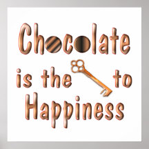 Chokladlycka Posters