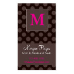 Chokladmammakort visitkort