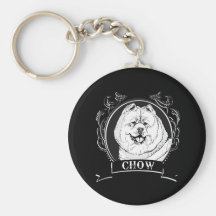 CHOWCHOW (3) NYCKEL RINGAR