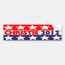 Chris Christie bildekal 2012