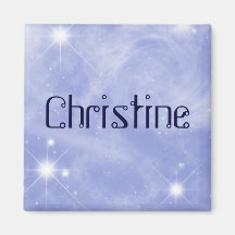 Christine Starry magnet Magneter För Kylskåp