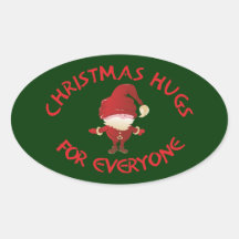 Christmas hugs for everyone sticker