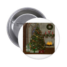ChristmasCozy3 Knapp Med Nål