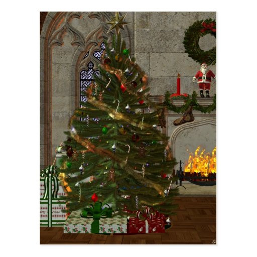 ChristmasCozy3 Vykort