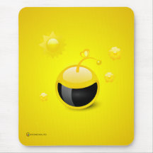 Chromonauts - gul mousepad musmatta