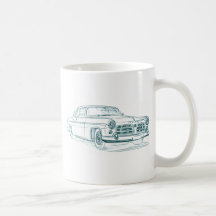 Chrysler 300 sportcoupe 1955 kaffe koppar