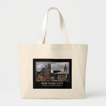 Chrysler byggnad, Flatiron med moln 2C Tote Bags