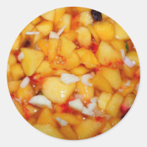 Chutney Runda Klistermärken