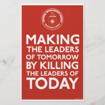 CIA-reklamblad Flygblad