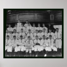 Cincinnati Reds basketlag 1910 Posters
