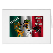 Cinco de Mayo Hälsnings Kort