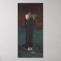 Circe Invidiosa kanvastryck Posters