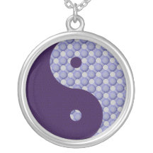 Cirklar cirklar Within Yin Yang Personliga Halsband