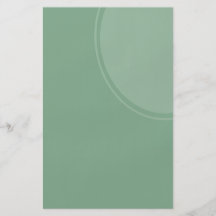 Cirklar den gröna modet för pastell custom flyer