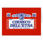 Cirneco Dell'Etna Hälsningskort