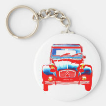 Citroen 2CV 2 Nyckelringar