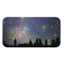 Cityscape för London horisontsilhouette