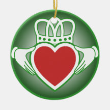 Claddagh Julgransdekoration