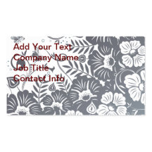 Classic Flower Design Business Card