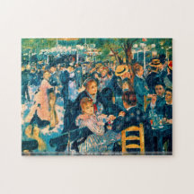 Claude - bollen på den Le Moulin de laen Galette Jigsaw Puzzles